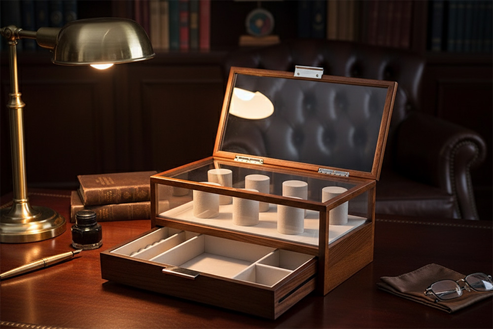 wooden watch case